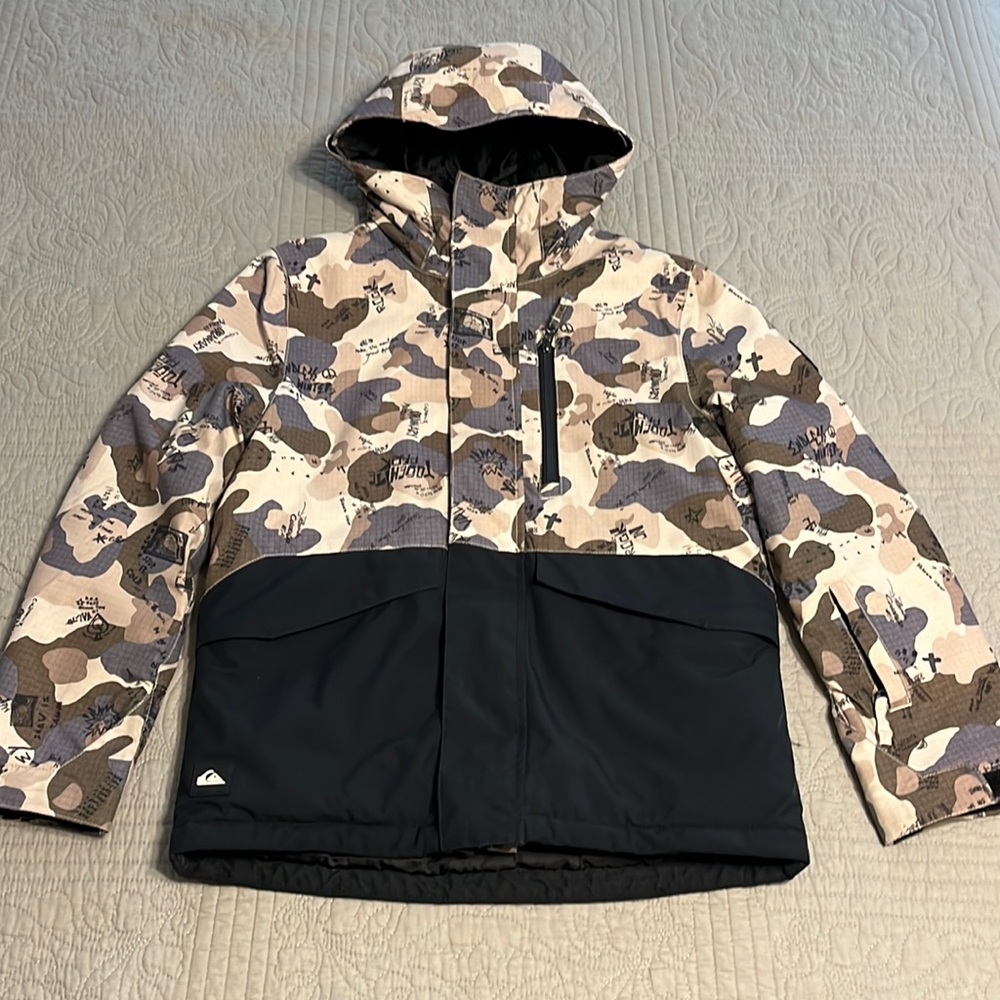 Quicksilver boys ski jacket size 12